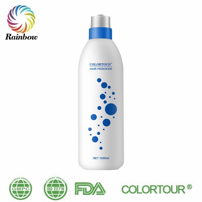 Custom size hair peroxide cream ammonia free hair dye long shinning bulk hydrogen peroxide price