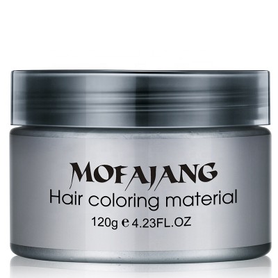 Professional Best Quality Hair 7 Color Mud Hair Styling Wax Dye