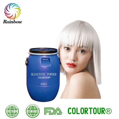 Colortour no damaged hair dust free price of bleaching powder ammonia free bleach powder